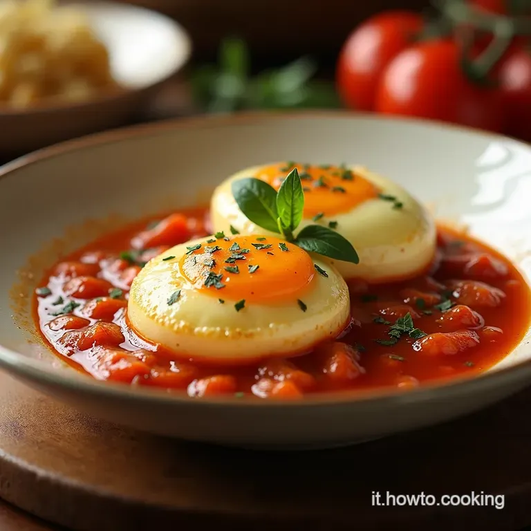 Uova in Gabbia Alla Romana presentation