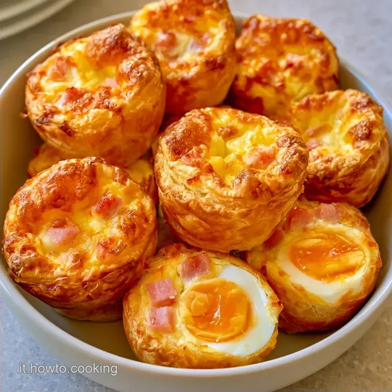 Uova Sode in Crosta con Prosciutto e Parmigiano
