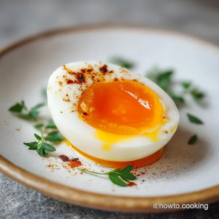 Uovo Alla Coque Perfetto con Tuorlo Vellutato