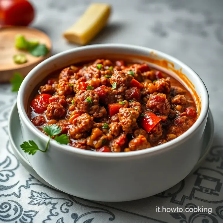 Zio Enzo s Authentic-Ish Chili: a Hearty Tex-Mex Hug presentation