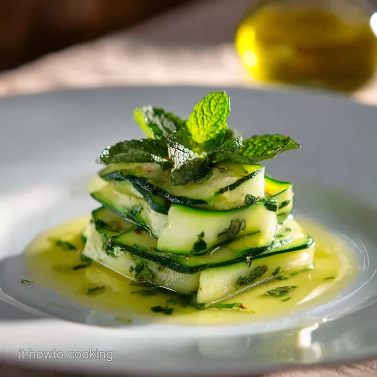 Zucchine alla Menta La Ricetta Estiva e Leggera Facilissima