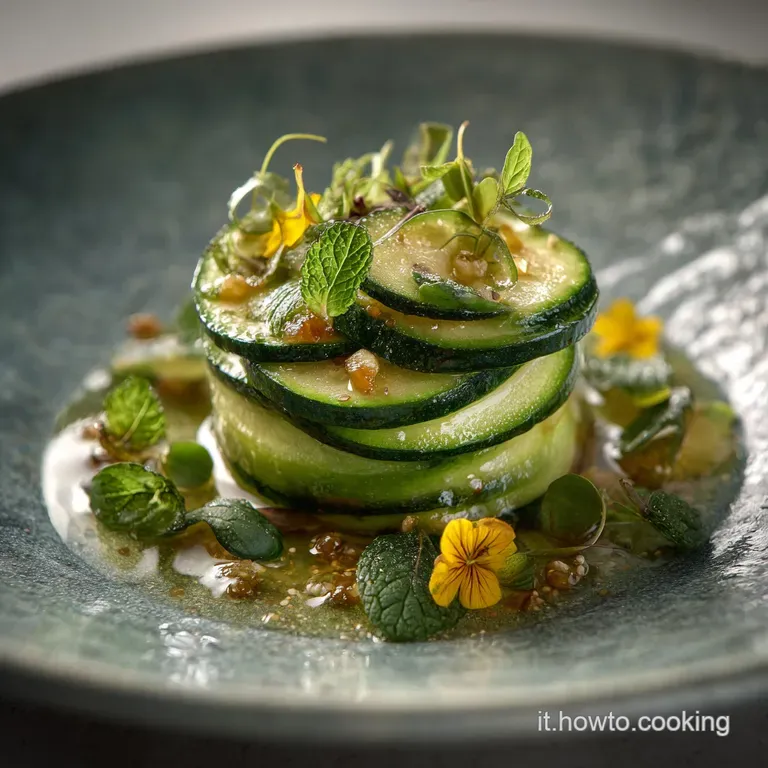 Zucchine alla menta freschezza mediterranea Il contorno pronto in 30 minuti