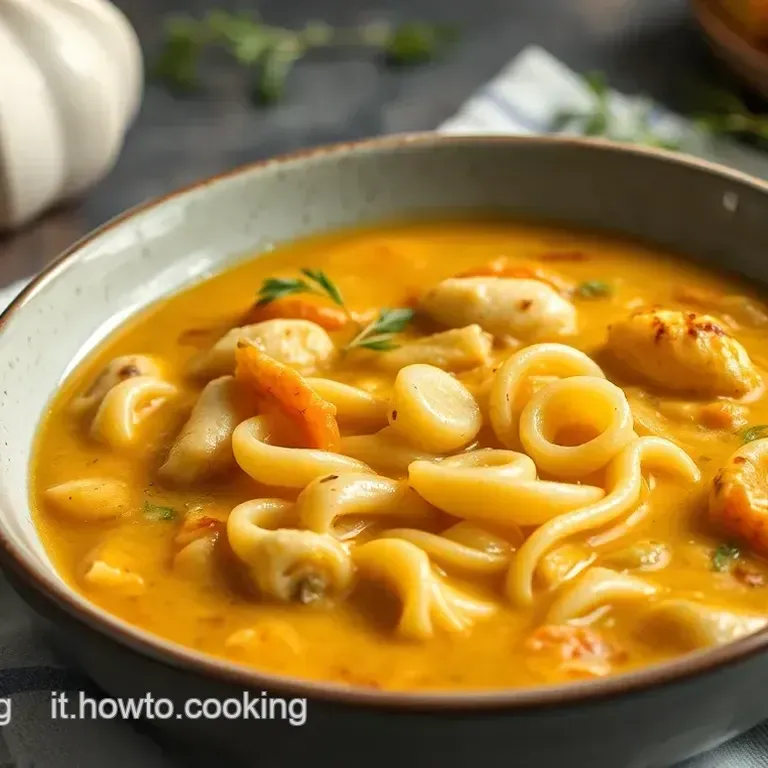 Zuppa di Ceci e Pasta Rustica