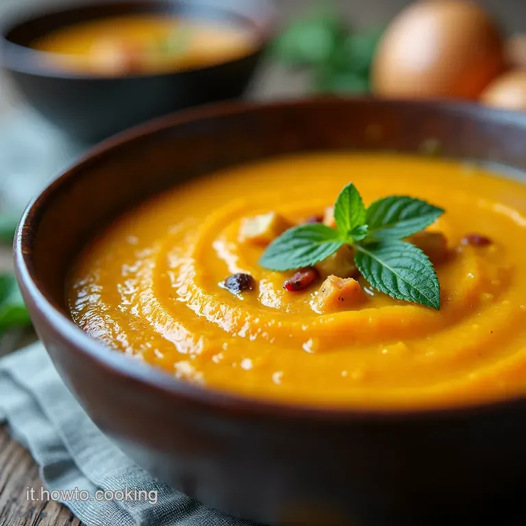 Zuppa di Ceci e Zucca Un Abbraccio Caldo