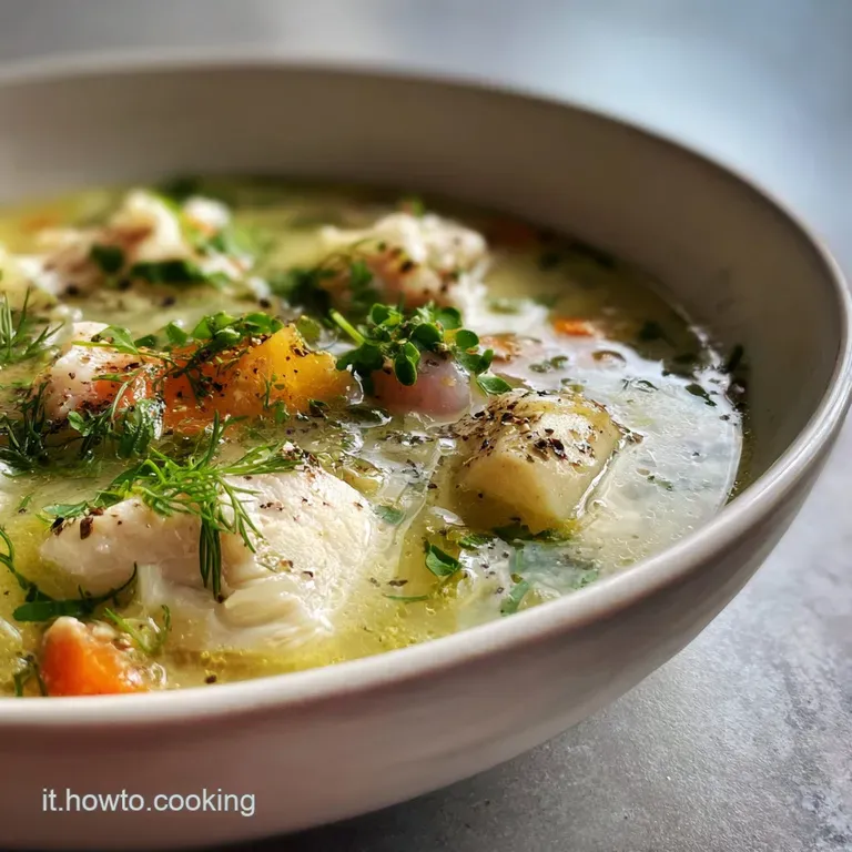 Zuppa di Pesce: Tecnica a Freddo