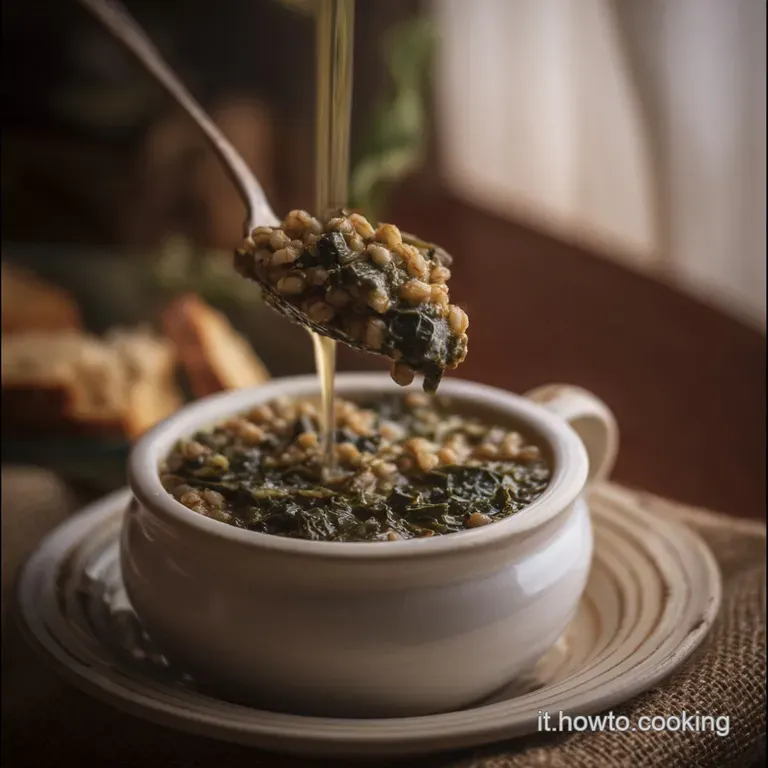 Zuppe Invernali: Farro e Cavolo Nero Rustico Toscano